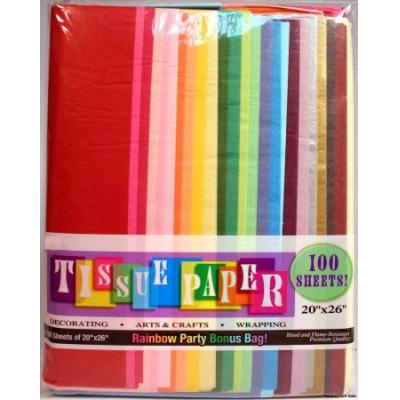 PK100 Coloured tissue Paper