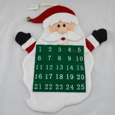 Hanging Fabric Christmas Advent Calendar