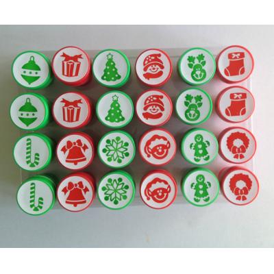 Plastic Christmas Kids Stamps