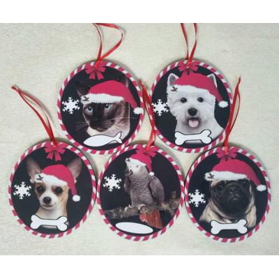Wooden Christmas Ornament for Pets