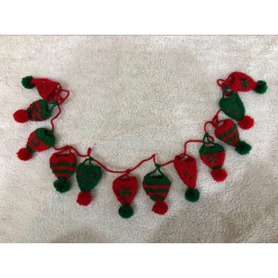 Mini hat ornament string for Christmas tree decration